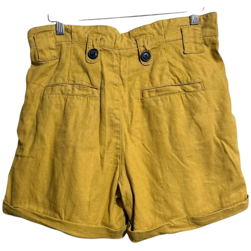 Daughters of the Liberation‎ linen blend paperbag shorts - Size 4